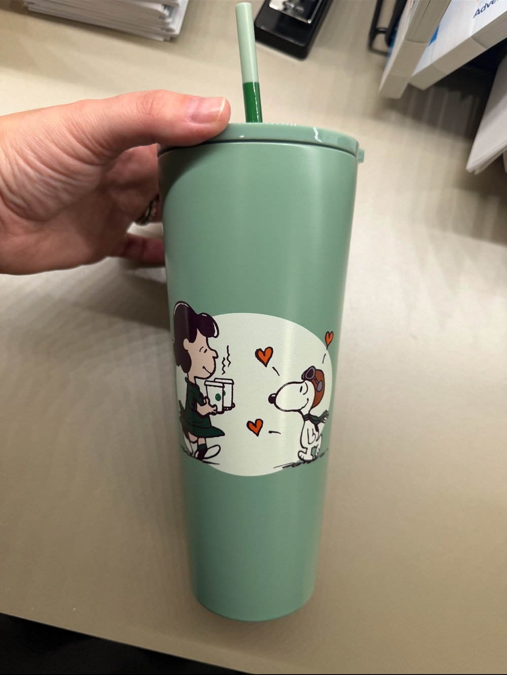 Starbucks X Peanuts stainless Steel Tumbler